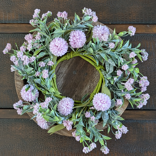 4" Delicate Bloom Candle Ring